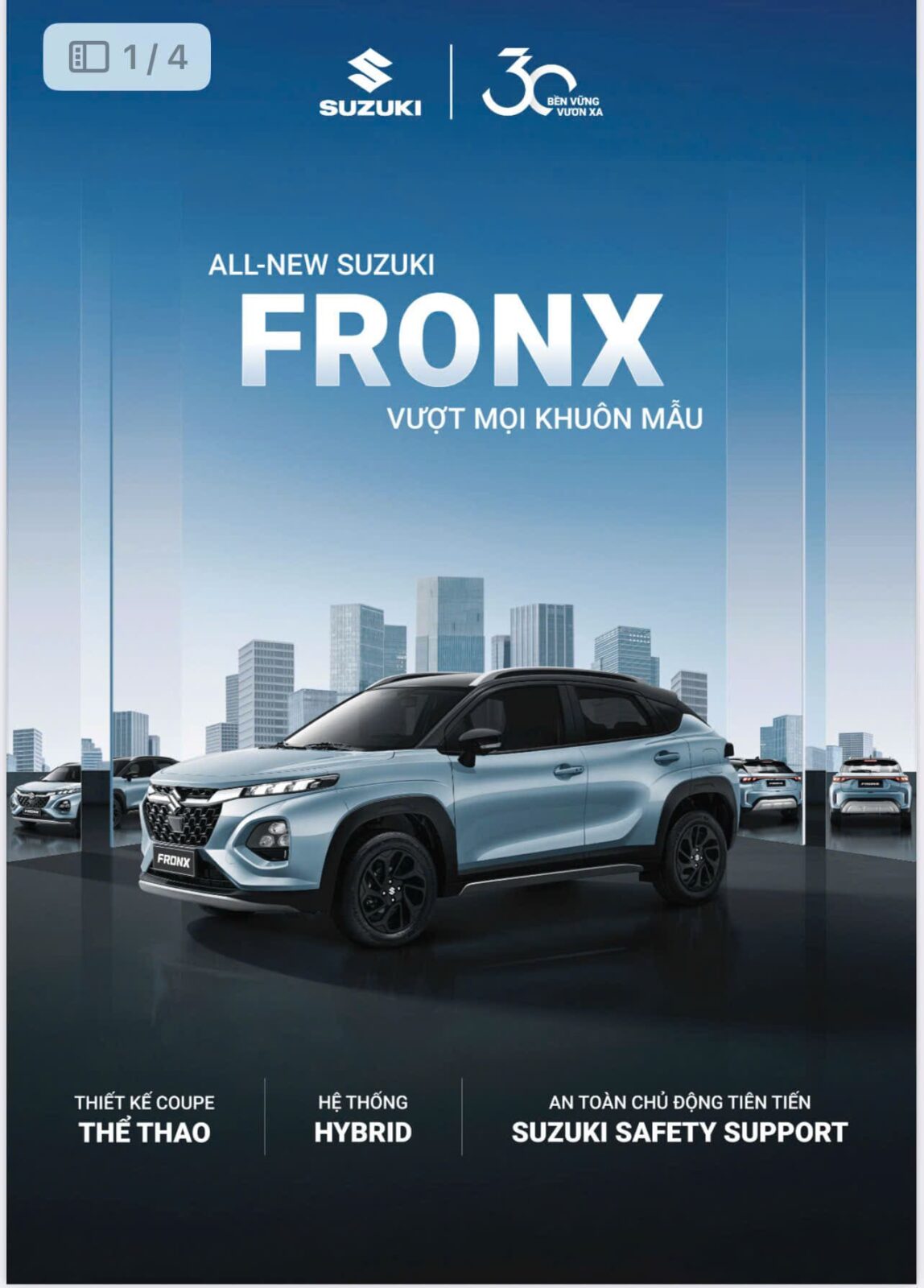 thong so ki thuat suzuki FronX 2 Suzuki Fronx 2025